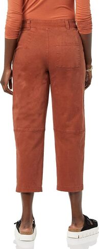 Amazon Essentials Women's Stretch Chino Barrel Leg Ankle Pant (Previously Goodthreads) in Saudi Arabia