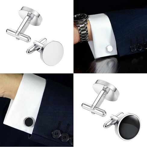 CASSIECA 4-6 أزواج أزرار أكمام كلاسيكية للرجال مجموعة أزرار أكمام قميص سهرة فريدة من نوعها لحفلات الزفاف in Kuwait