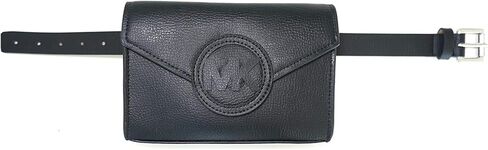 Michael Kors Genuine Leather Fanny Pack Black (S/M) in Kuwait