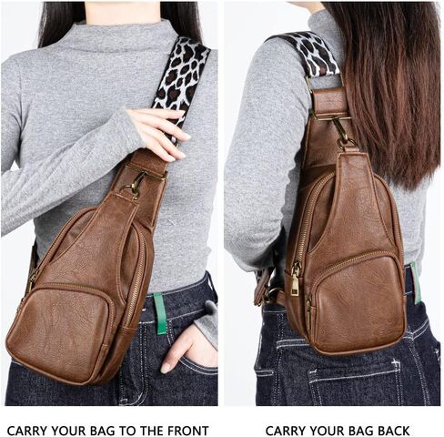 حقيبة MEEJUNE صغيرة بحزام للنساء من الجلد وحقائب كروس وحقيبة صدر للنساء عصرية in Kuwait