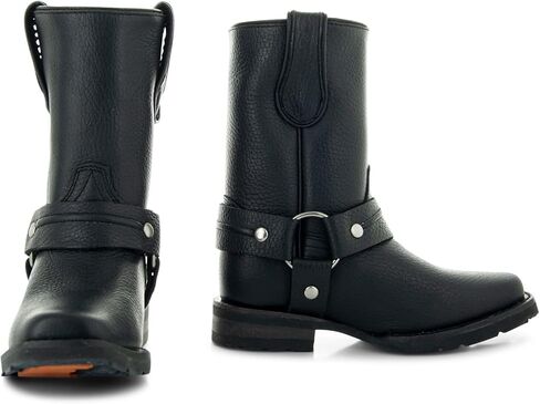 Soto Boots Kids Leather Harness Boots K4005 in Saudi Arabia