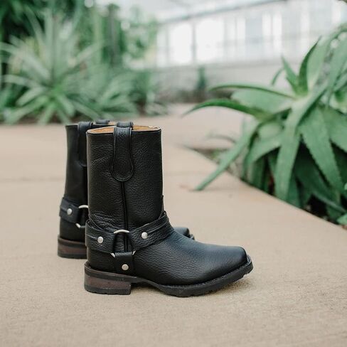 Soto Boots Kids Leather Harness Boots K4005 in Saudi Arabia