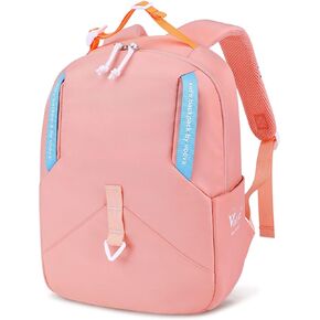 Voova Kids Backpack for Teen Girls Boys, Cute Mini Backpacks for Toddlers Preschool and Kindergarten, Waterproof Lightweight Small School Bookbag Fits 3 To 8 Years Old for School and Travel, Pink