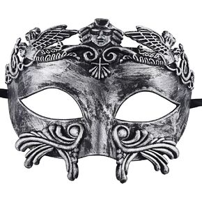 KEFAN Greek Roman Masquerade Mask Halloween Mask Venetian Mardi Gras Mask for Men