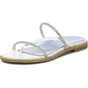 Vionic Women's Citrine Prism Flat Comfort Sandal- Supportive Slide Walking Sandals That Includes an Orthotic Insole and Cushioned Outsole for Arch Support, Medium and Wide Widths
