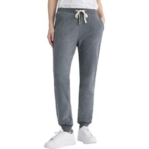 Weintee Women's Petite Joggers Cotton Sweatpants with Pockets