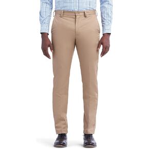 IZOD Men's American Chino Flat-Front Slim-Fit Pants