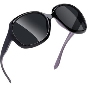 Tnnaiko Polarized Oversized Sunglasses Womens Trendy Classic Driving Sun Glasses Ladies Sunglasses, with UV400 Protective