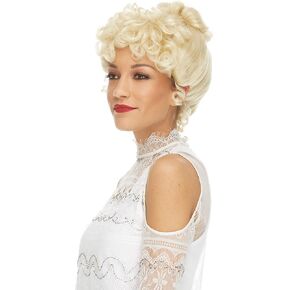West Bay Women's Gibson Girl Costume Wig (Auburn) in Saudi Arabia