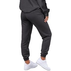 Waitfairy Women's Winter Fleece Sweatpants Casual Comfy High Waisted Workout Cinch Bottom Joggers Pants with Pocket