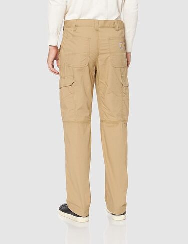 بنطلون للعمل من Carhartt Mens Force مريح مناسب للتمزق من قماش البضائع للعمل in Saudi Arabia