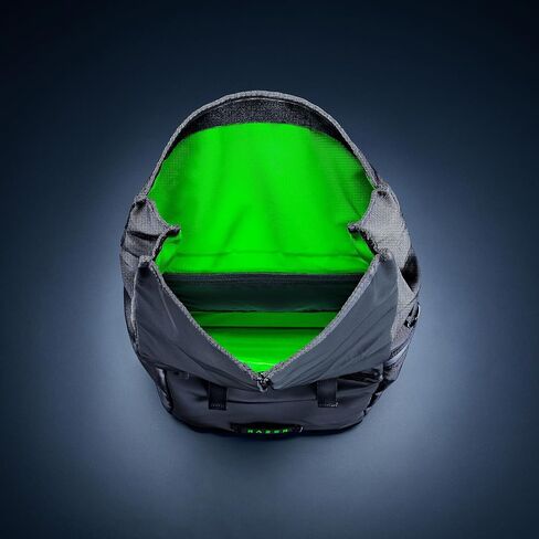 Razer Recon 15" Rolltop Backpack: Versatile All-Weather w/Full Capacity - Water & Abrasion Resistant - Fits 15 inch Laptops - Waterproof Zipper - Padded Back Shoulders Straps - MOLLE Webbing & D Ring in Saudi Arabia
