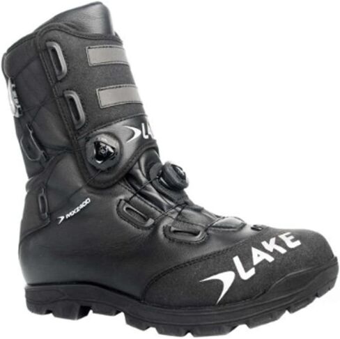 Lake Mxz400 Winter Cycling Boot - Men's Black/Silver, 48.0 in Kuwait