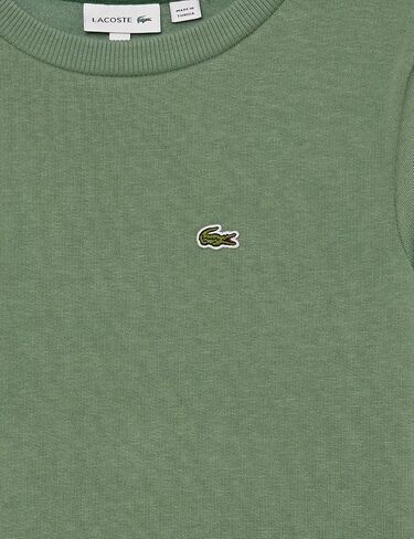 سويت شيرت للأطفال من Lacoste بأكمام طويلة ورقبة دائرية وأكمام طويلة in Saudi Arabia