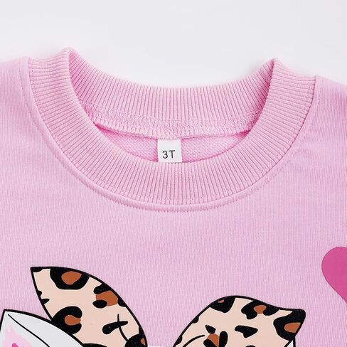 RETSUGO Little Girls Clothing Sets Unicorn Sweatshirts Top and Pants Set Girls 2 Piece Outfits 3-8T in Kuwait