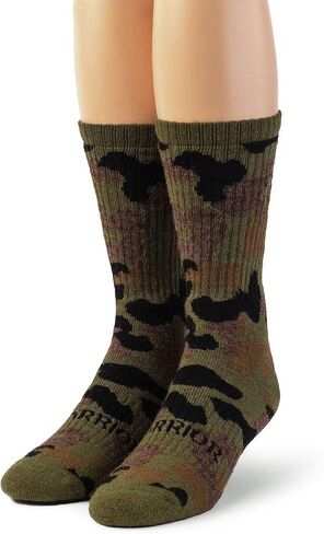 WARRIOR ALPACA SOCKS - Alpaca Wool Heavy-Duty Hunting Camouflage Socks for Men & Women, Terry Lined in Saudi Arabia