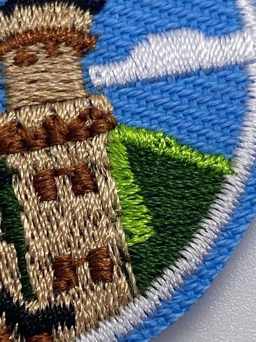 BOHAQA 2 قطعة من رقعات القلعة البافارية الألمانية مقاس 2 بوصة - رقعة حديد ميونيخ رائعة - يمكن كيها/خياطتها in Kuwait