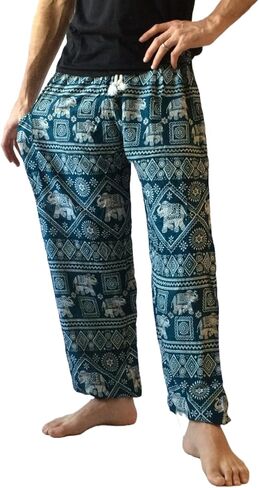 أحب الرجال السراويل الحريم الفضفاضة المطبوعة in Kuwait