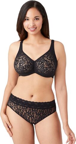 Wacoal Women's Halo Lace Full Coverage Underwire Bra in Saudi Arabia