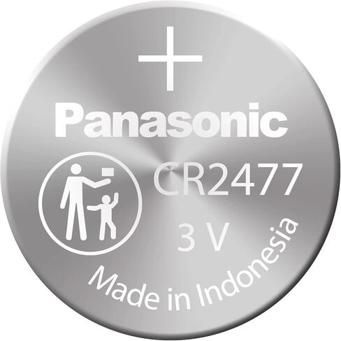 Panasonic CR2477 3V Litium Coin Cell Battery in Saudi Arabia