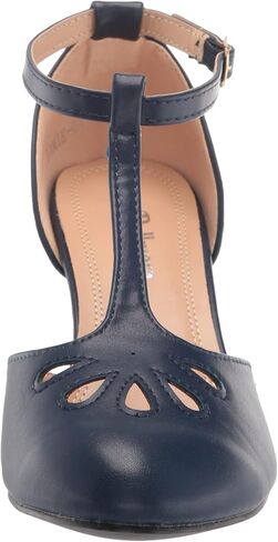 Bellmora Women's Jamie-01 Vintage Round Toe T-Strap Mary Jane Costume Dress High Heel Swing Shoe with Sexy 3" Heel for Every Flapper in Saudi Arabia