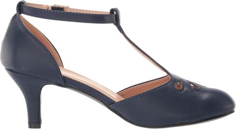 Bellmora Women's Jamie-01 Vintage Round Toe T-Strap Mary Jane Costume Dress High Heel Swing Shoe with Sexy 3" Heel for Every Flapper in Saudi Arabia