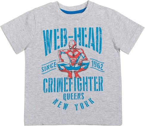 Marvel Spider-Man Spider-Gwen Miles Morales 3 Pack T-Shirts Toddler to Big Kid in Saudi Arabia