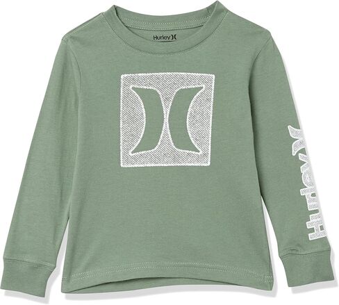 Hurley Boys' Long Sleeve Graphic T-Shirt in Saudi Arabia