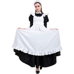 زي خادمة كلاسيكي طويل للنساء من miccostumes in Saudi Arabia