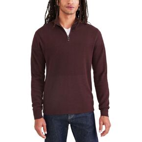 Dockers Men's Regular Fit Long Sleeve Quarter Zip Sweater in Kuwait