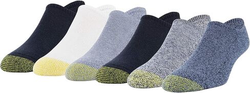 GOLDTOE Men's Davenport Invisible Socks, 6-Pairs in Kuwait