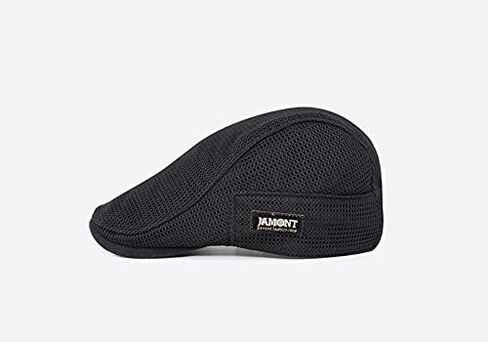 Elwow Men's Summer Mesh Newsboy Flat Cap Trucker Hat Sun Hat Adjustable in Saudi Arabia