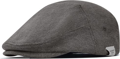 Croogo Newsboy Flat Cap for Men Ivy Cabbie Cap Irish Catsby Hats Hooligan Driver Snap Hat Vintage Duckbill Hat Painter Hat in Kuwait