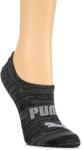 PUMA SuperLite No Show Women's Liner Socks Size 5-9.5 (White/Grey) in Saudi Arabia