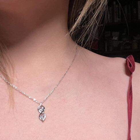 هدايا الأخت من الأخت، هدايا سول أخت، مجوهرات أفضل صديق، قلادة من الفضة الاسترليني إنفينيتي أفضل هدايا عيد ميلاد صديق in Kuwait