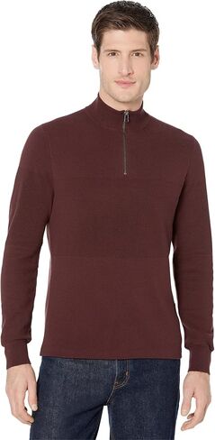 Dockers Men's Regular Fit Long Sleeve Quarter Zip Sweater in Kuwait