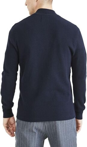 Dockers Men's Regular Fit Long Sleeve Quarter Zip Sweater in Kuwait