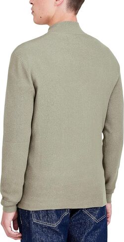 Dockers Men's Regular Fit Long Sleeve Quarter Zip Sweater in Kuwait
