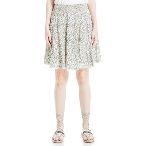 Max Studio Women's Rayon Casual Short Tiered Skirt in Kuwait