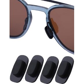 Betterun Soft Silicone Replacement Nose Pads for Costa South Point/Flagler/Ponce;for Oakley Cartridge/Spindle/Latch Key
