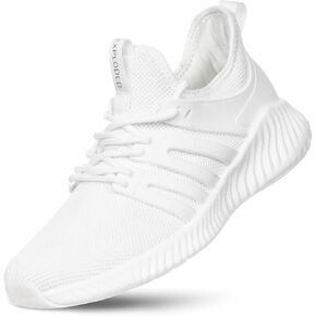 Akk Mens Sneakers Walking Shoes - Memory Foam Athletic Tennis Running Workout Gym Ultra Lightweight Breathable Jogging Sports Shoes Slip on Casual Sneaker in Saudi Arabia