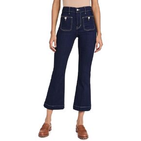 Veronica Beard Jean Women's Carson High Rise Ankle Flare Jeans in Saudi Arabia
