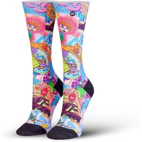 Odd Sox, Nickelodeon Socks, Women Crew Length, Rugrats, Hey Arnold Cartoon Socks