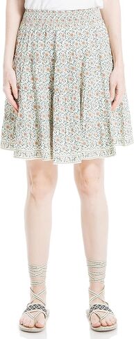 Max Studio Women's Rayon Casual Short Tiered Skirt in Kuwait