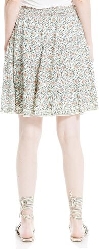 Max Studio Women's Rayon Casual Short Tiered Skirt in Kuwait