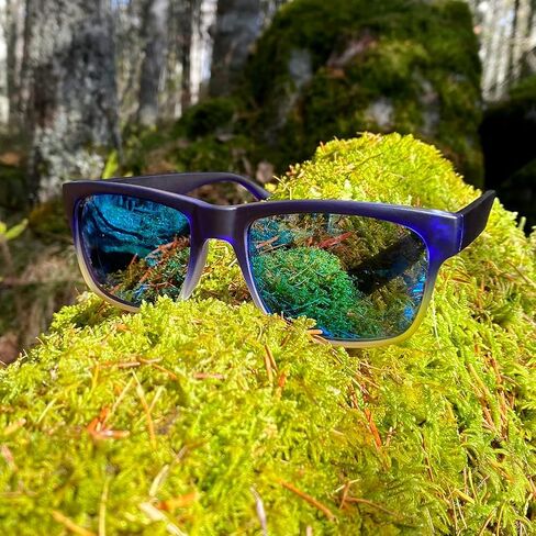 Mose Romano Polarized Sunglasses for Men UV400 Protection Square Sun Glasses Lightweight TR90 Running Fishing Driving Shades in Saudi Arabia