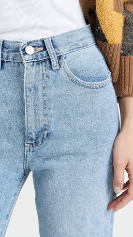 DL1961 Women's Emilie Straight Ultra High Rise Vintage Jeans in Kuwait