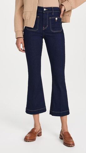 Veronica Beard Jean Women's Carson High Rise Ankle Flare Jeans in Saudi Arabia