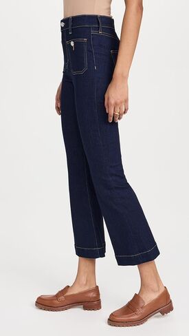Veronica Beard Jean Women's Carson High Rise Ankle Flare Jeans in Saudi Arabia
