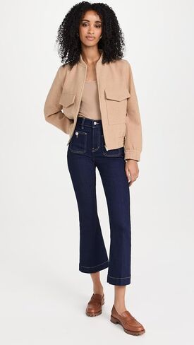 Veronica Beard Jean Women's Carson High Rise Ankle Flare Jeans in Saudi Arabia